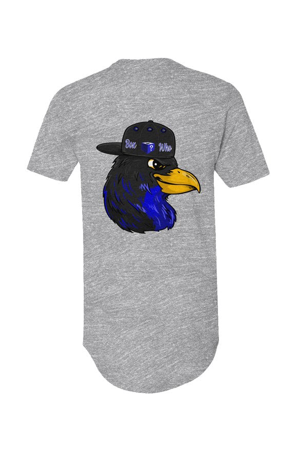 BoxWho Long Body Short Sleeve Crew